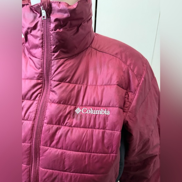 Columbia Women's Vibrant Pink Puffer Jacket - Picture 3 of 13